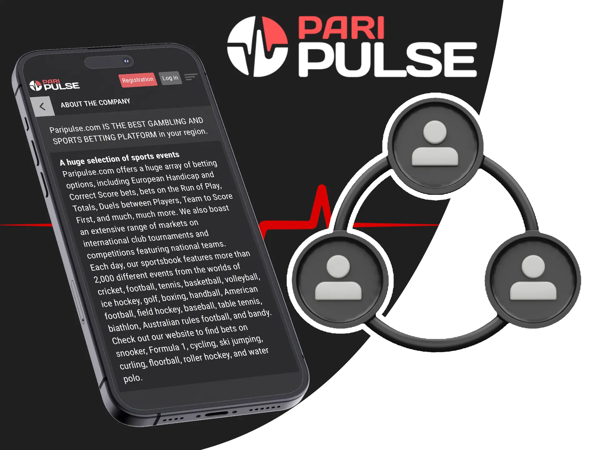 The big name of PariPulse casino is known to every user due to its responsible approach to its business and high level of service.