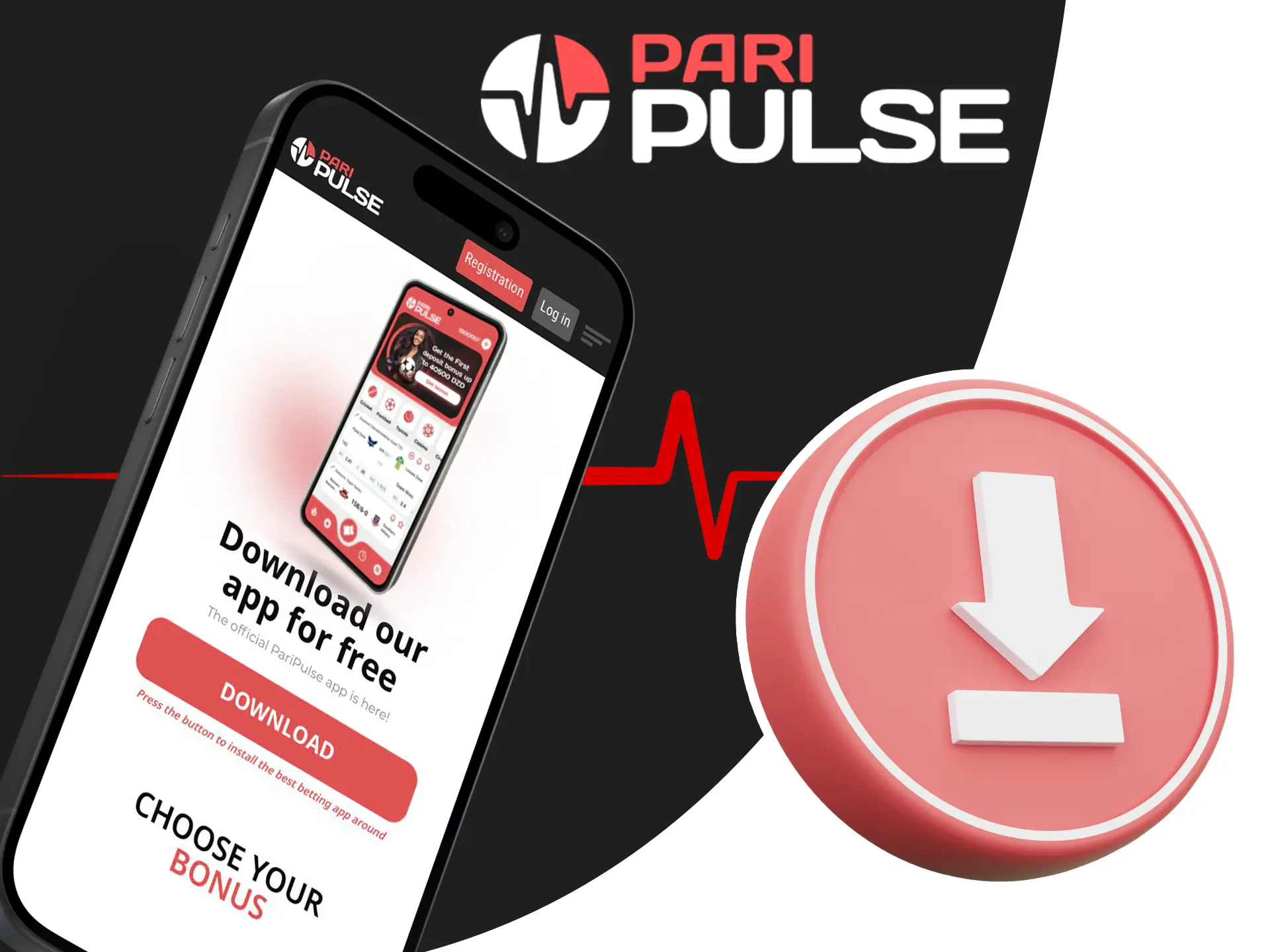 Download and install the PariPulse app to always have instant access to bet on your favourite events.