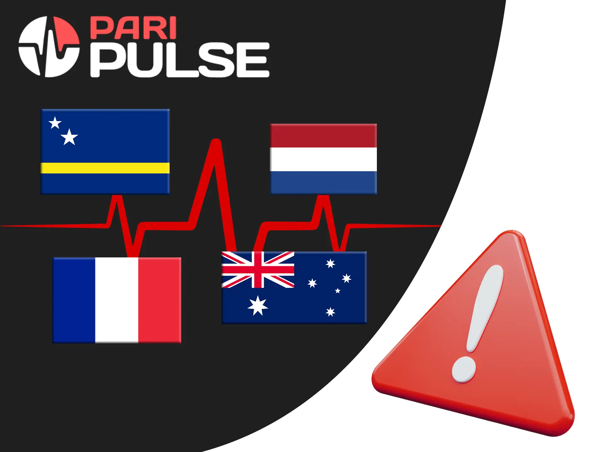 Make sure you are not in a country from which it is not possible to bet or play at PariPulse Casino.