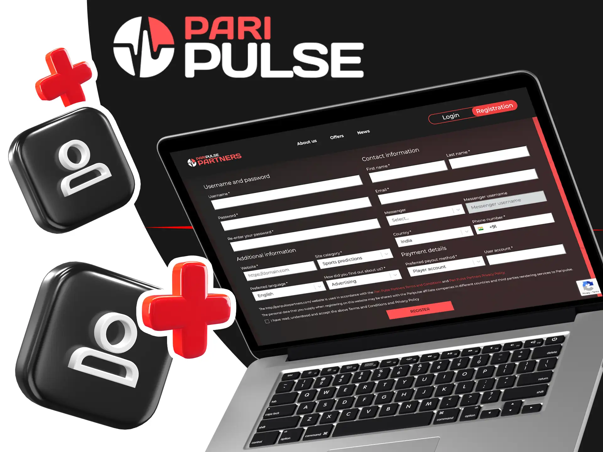 Follow simple steps to become a PariPulse affiliate partner.