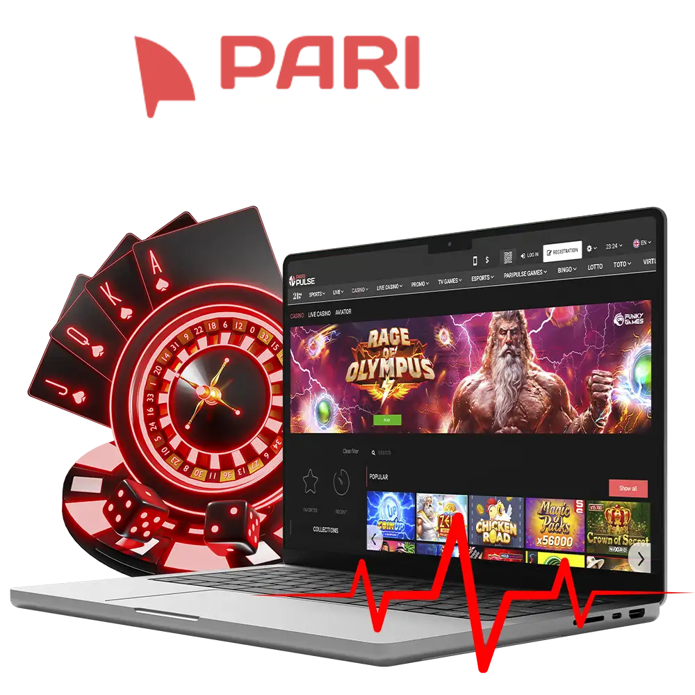 Explore the PariPulse online casino in India and start winning.