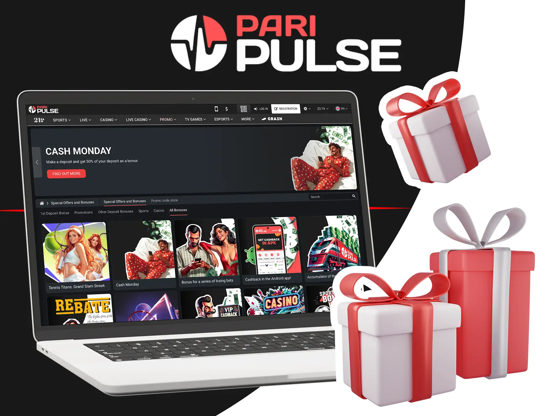 Discover other bonuses for players from India on PariPulse.
