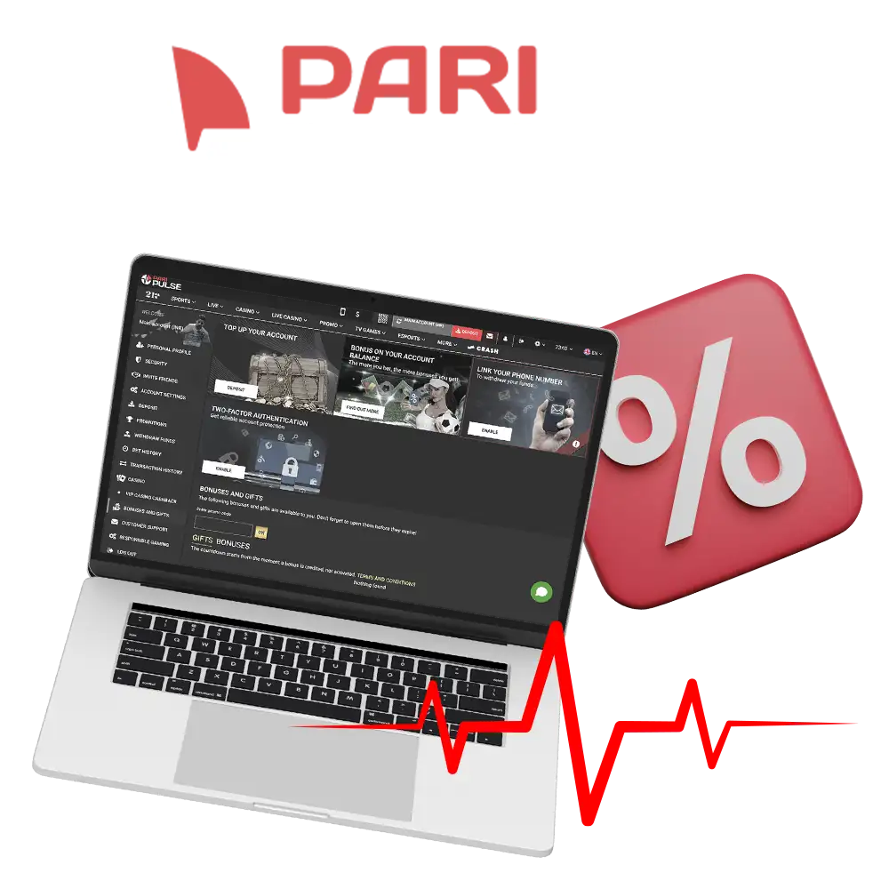 Get your PariPulse promo code and unlock exclusive rewards.