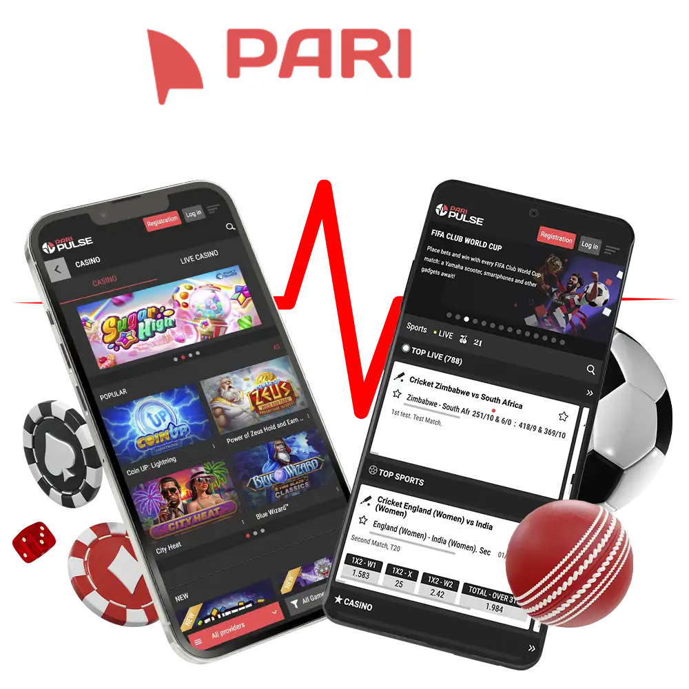 Download the PariPulse app apk for Android and iOS and start playing today.