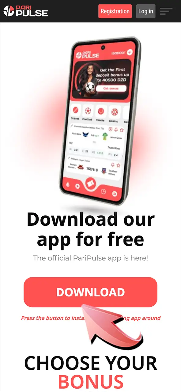 Click the download button to install PariPulse on Android.
