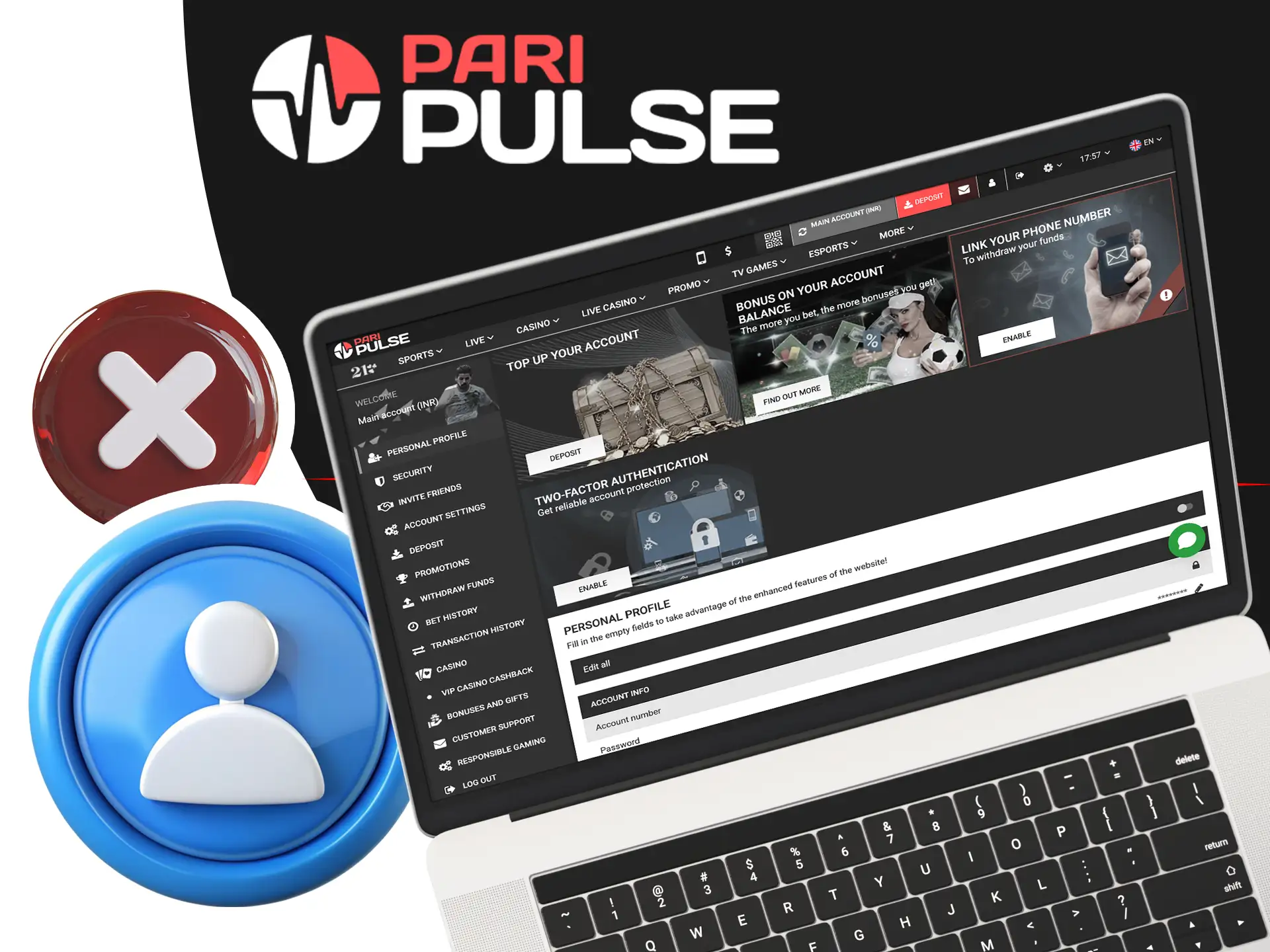 Learn how to delete your PariPulse account if needed.