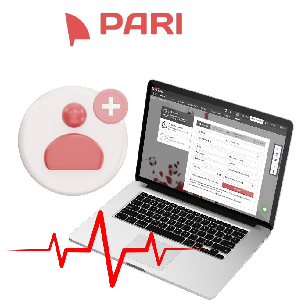 Create your account and log in easily on PariPulse.